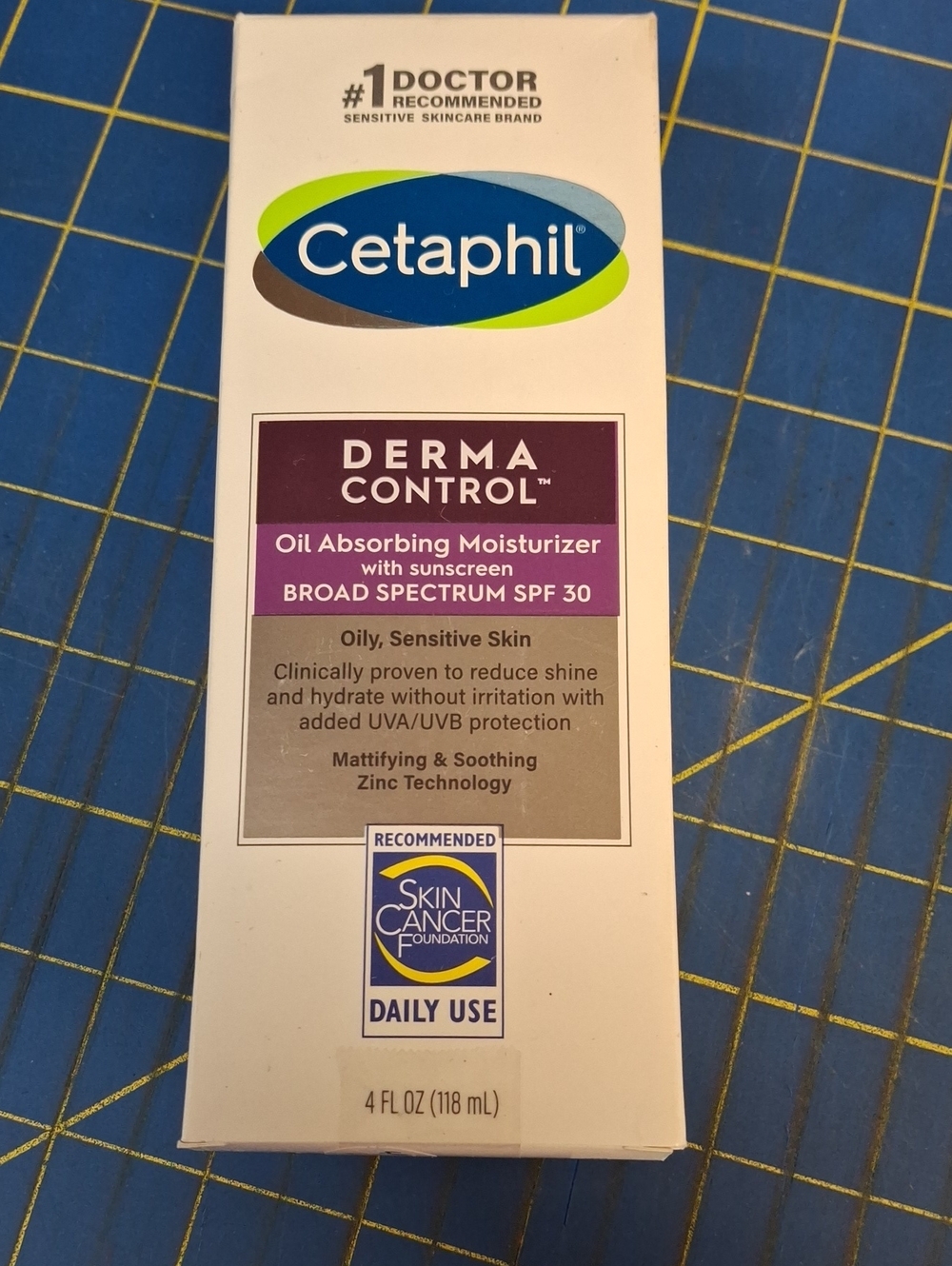 Cetaphil Derma Control 118ml Pump Bottle New